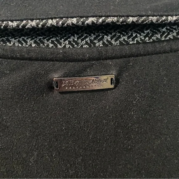 Betsey Johnson Black and Gray Performance Jacket - Picture 7 of 8